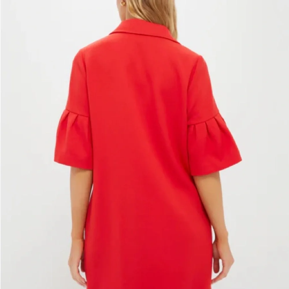 Tuckernuck Ruffle Sleeve Polo Dress sz s nwt - Picture 3 of 5